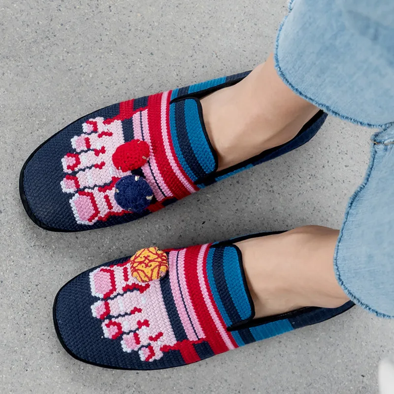 2020 новые Лоферы без застежки обувь с пятью пальцами тонкие туфли плетеными