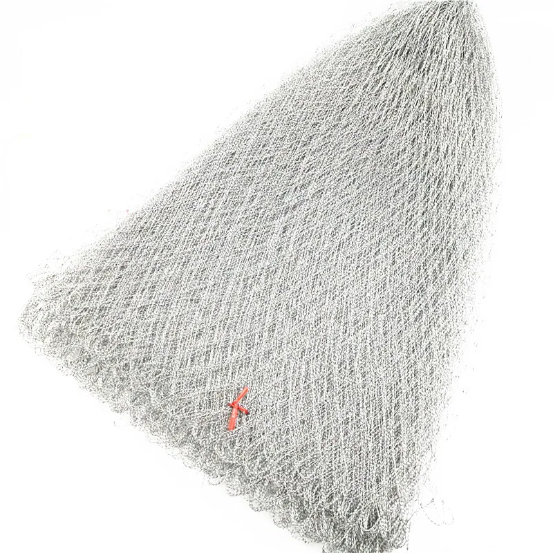 

Diameter 40CM/50CM Foldable Fishing Landing Net Head Hand Net Brail Net without Aluminum Alloy Ring Fishing Tackle