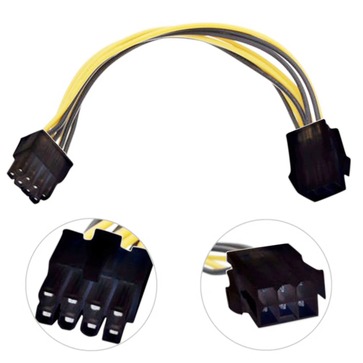 CY Chenyang 8 Pin to 6Pin EPS 12V ATX кабель адаптера питания для материнской платы 10 см |