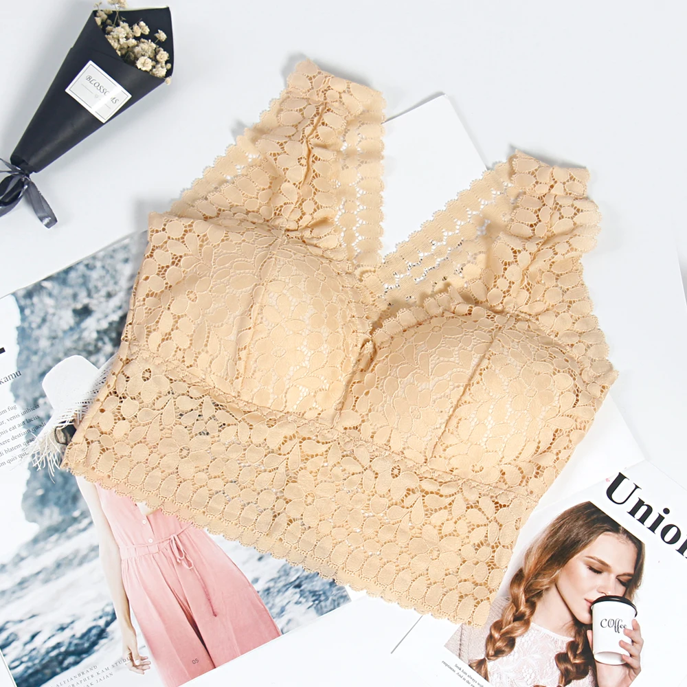 Женский кружевной бюстгальтер без бретелек прозрачный пуш ап бесшовное нижнее