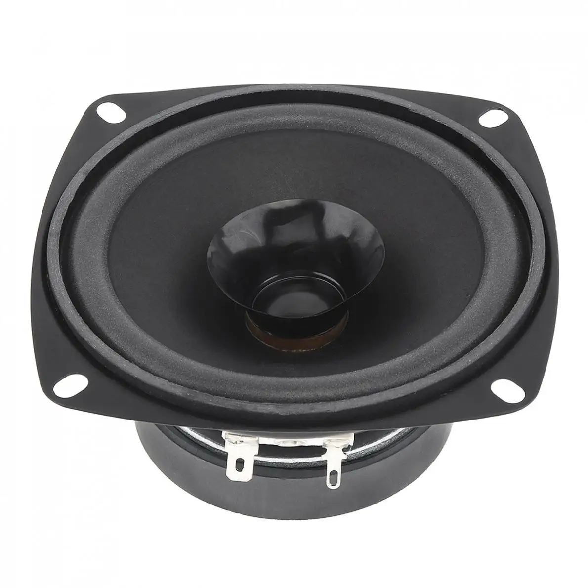 4 дюймовый портативный динамик DIY полночастотный резиновый низкочастотный для