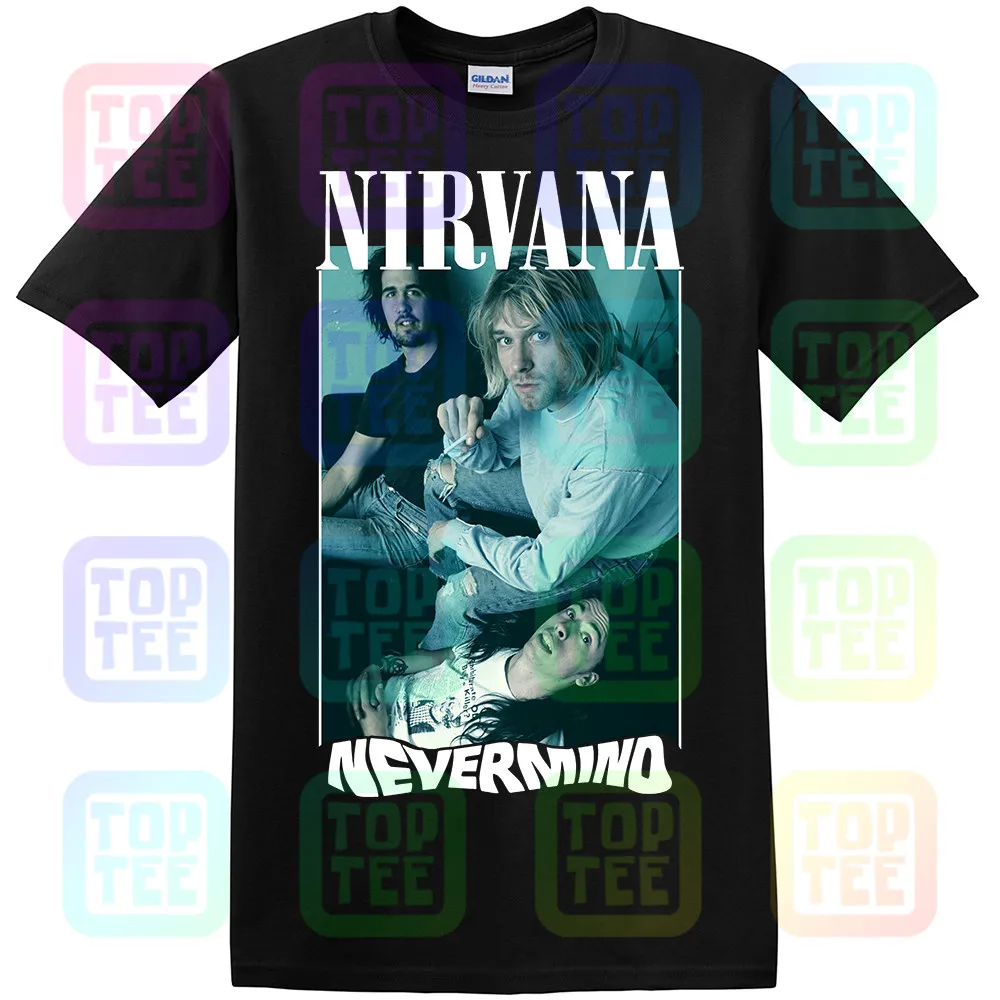 Винтаж Редкие 90 s NIRVANA NEVERMIND TOUR футболка Размеры S-2XL Репринт