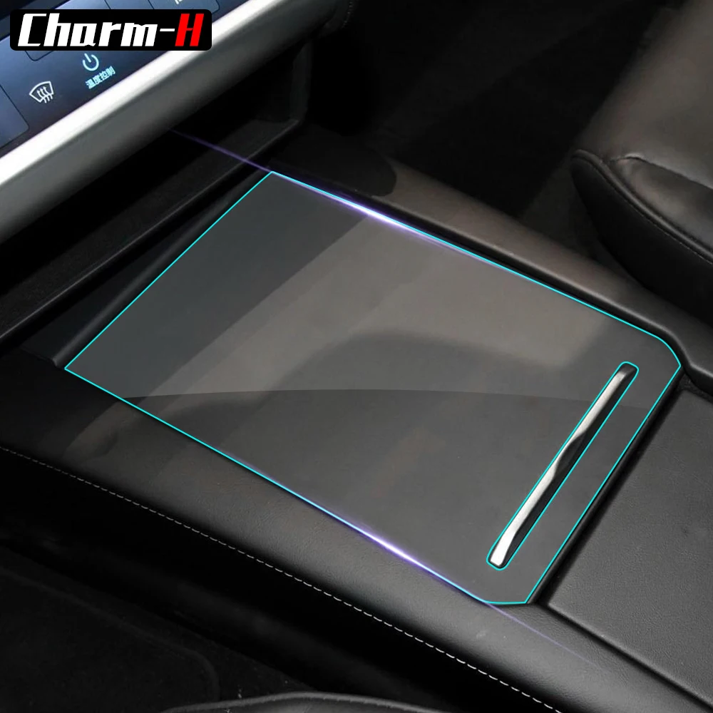 

6 шт. защитная пленка Tesla Model S для центральной консоли приборной панели, прозрачная защитная пленка из ТПУ, наклейка, аксессуары для интерьер...