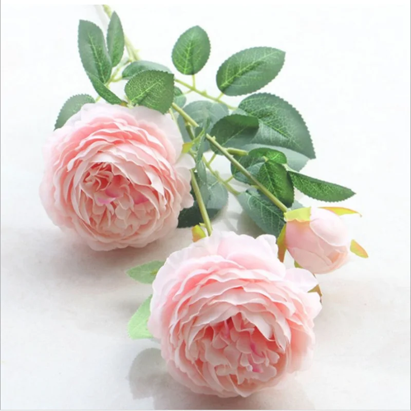 10PCS Silk Peonies High-Quality Artificial Flowers Wedding Arrangement Diy Indoor Furnishings Vase Home Christmas Decoration | Дом и сад