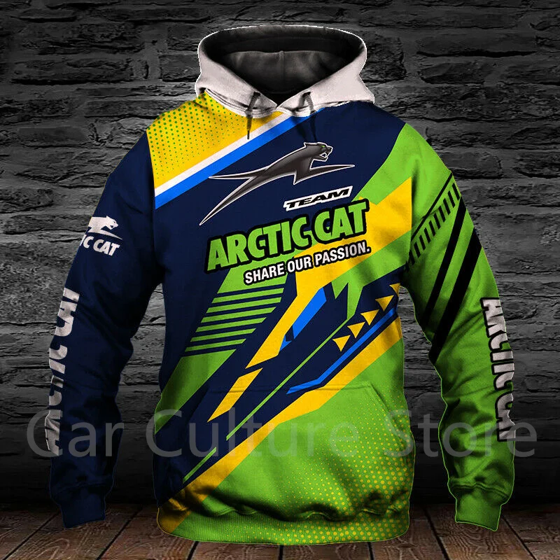 

2021 New Arctic Cat Hoodie Men's Women's 3D Printing High Quality Clothing Fashion Large Size Casual Sweatshirt