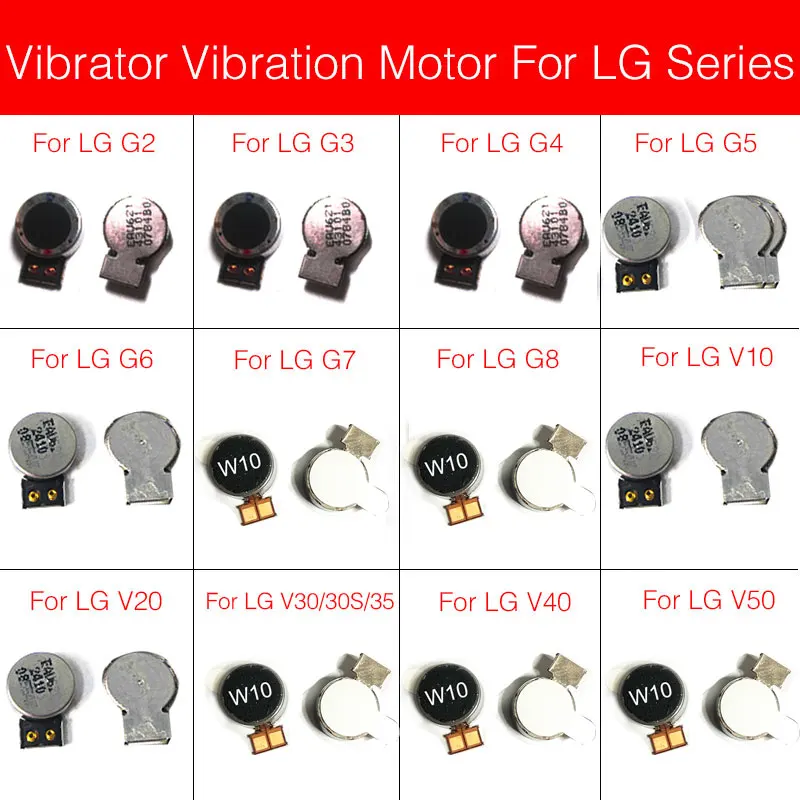 

Motor Vibrator For LG G2 G3 G4 G5 G6 G7 G8 V10 V20 V30 V30S V35 V40 V50 K10 2017 M250 Stylo Stylus X Power 2 Vibrator Module