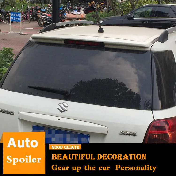 Спойлер для Suzuki SX4 2008-2013 из абс-пластика праймер заднего крыла автомобиля