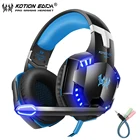 Kotion Each G2000 G9000 стереогарнитура для компьютерных игр, глубокие басы, светящиеся наушники с микрофоном, светодиодный светильник для PS4, ПК, геймеров