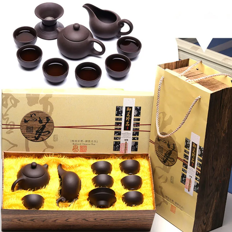 Новый год Фиолетовый Глиняный китайский старинный художественный керамический