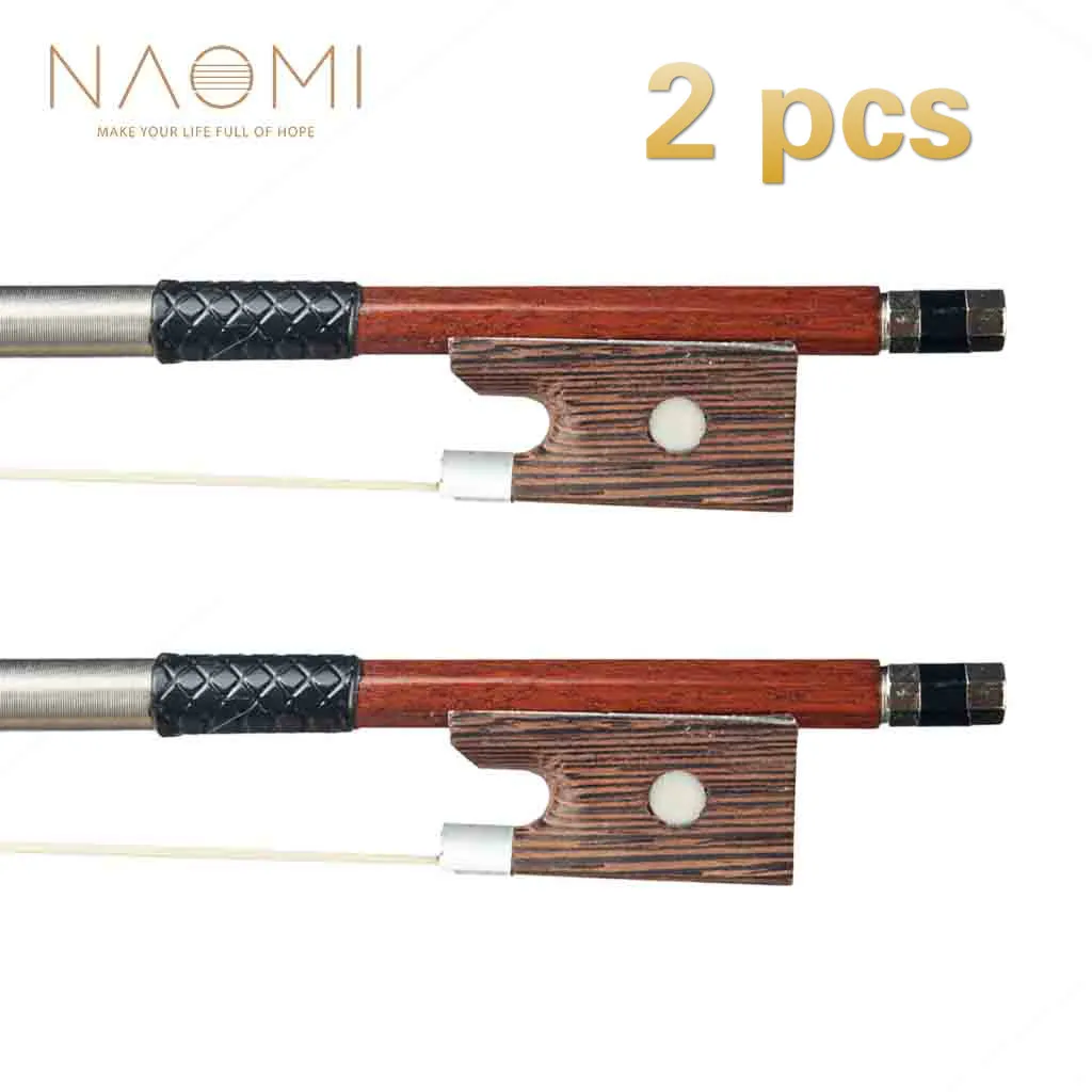 Лук для скрипки NAOMI 2 шт. 4/4 лук учеников начинающих акустической | Спорт и