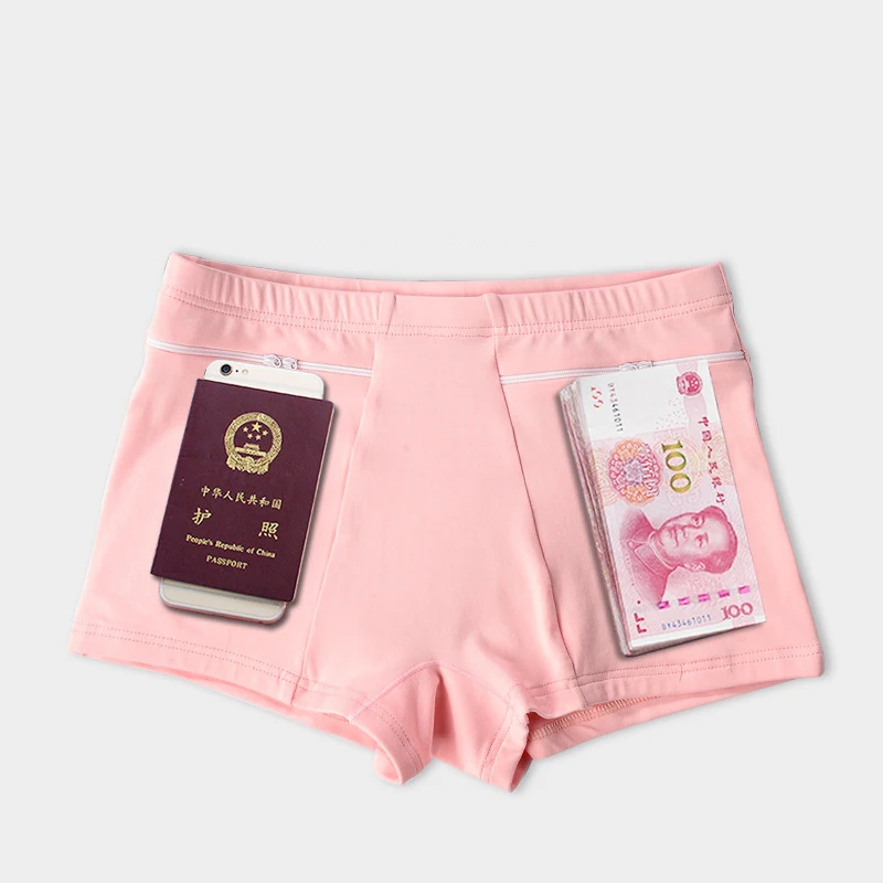 Женские шорты с карманами на молнии мягкие защитой от кражи | Женская одежда