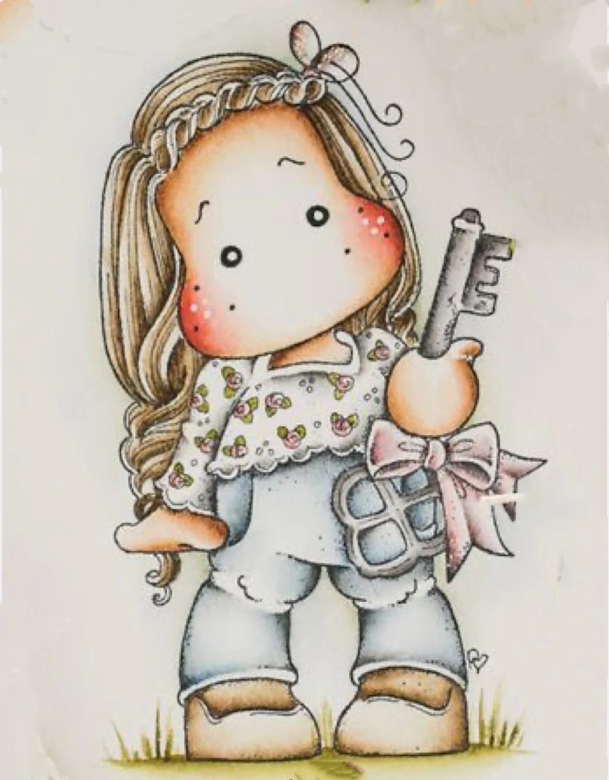 Прозрачные штампы и с изображением девушки магнолии для скрапбукинга своими