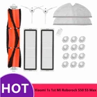 Запчасти для робота-пылесоса Xiaomi 1s 1st MI Roborock S50 S5 Max, фильтр НЕРА, боковая щетка, основная щетка, аксессуары