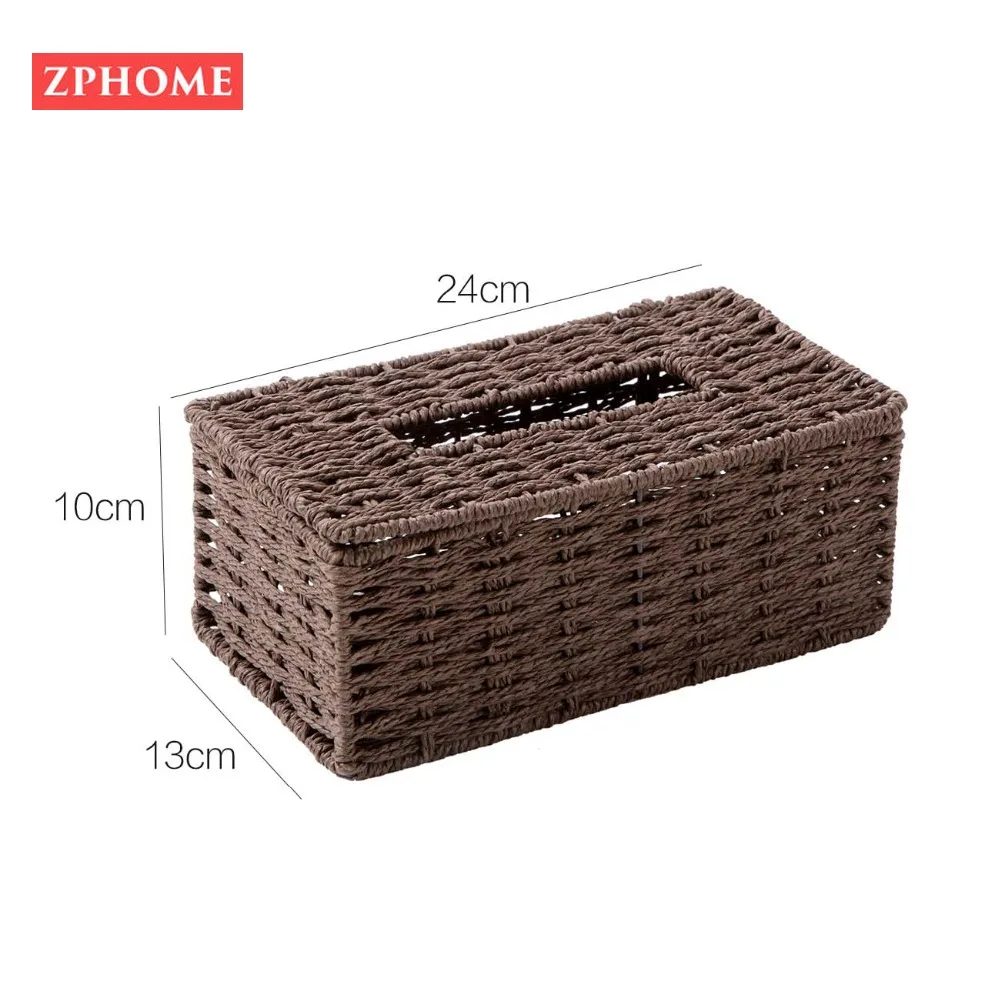 Чехол для салфеток из ротанга OTHERHOUSE винтажный футляр держатель контейнер