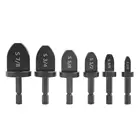 Сверла для медной трубы, 6 шт., развальцовка, шестигранная ручка, стандартный набор для расширителя, точный вращающийся инструмент, прочный свинцовый Кондиционер