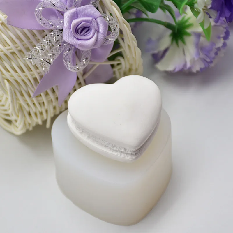 

1pc Diy Love Baking 3d Love Silicone Mold Fondant Cake Form Soap Making Supplies 3d Handmade Decorating Mould Tools