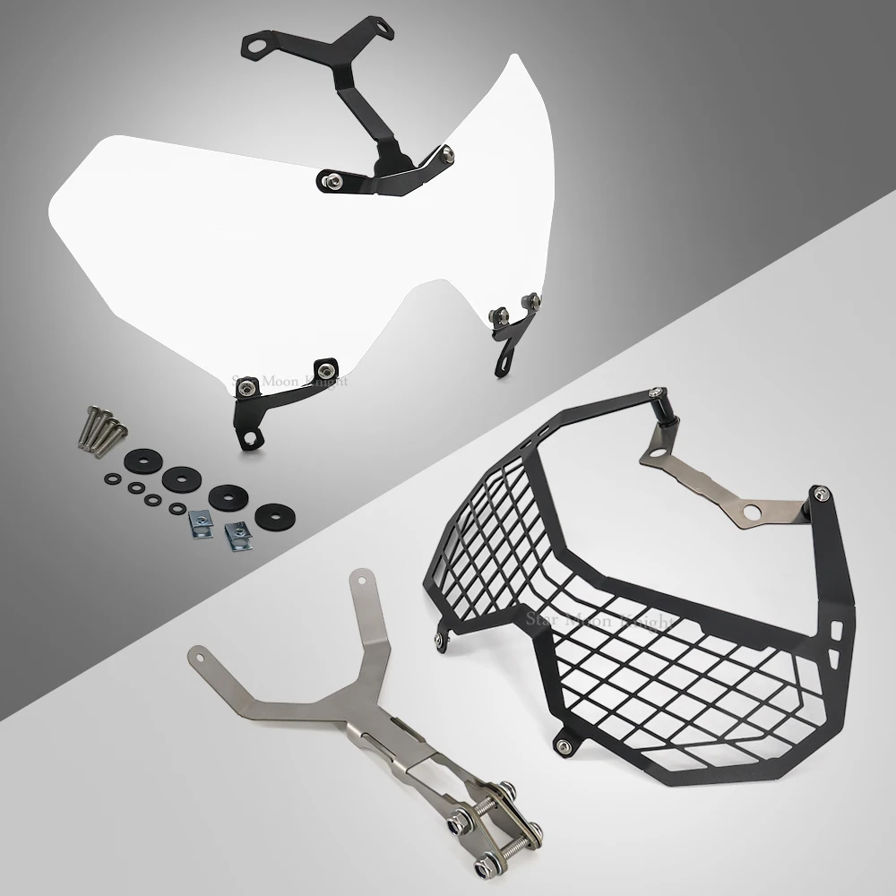 

For Honda Africa Twin CRF1100L CRF1100 L1 CRF 1100 L 2020 2021 - NEW Motorcycle Headlight Head Light Guard Protector Cover