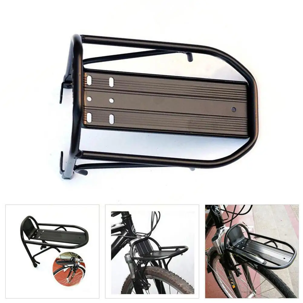 

Aluminium Alloy Road Bike Mountain Bicycle Front Rack Luggage Shelf Carrier Bike Front Rack Luggage Shelf Carrier Front Rack Rac