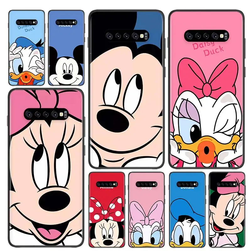 

Mickey Minnie Couple For OPPO Realme GT Neo 2 Q3 C21Y C11 C21 C20 V15 X7 Q2 i V3 V5 X50 X3 X2 Black SIlicone Phone Case