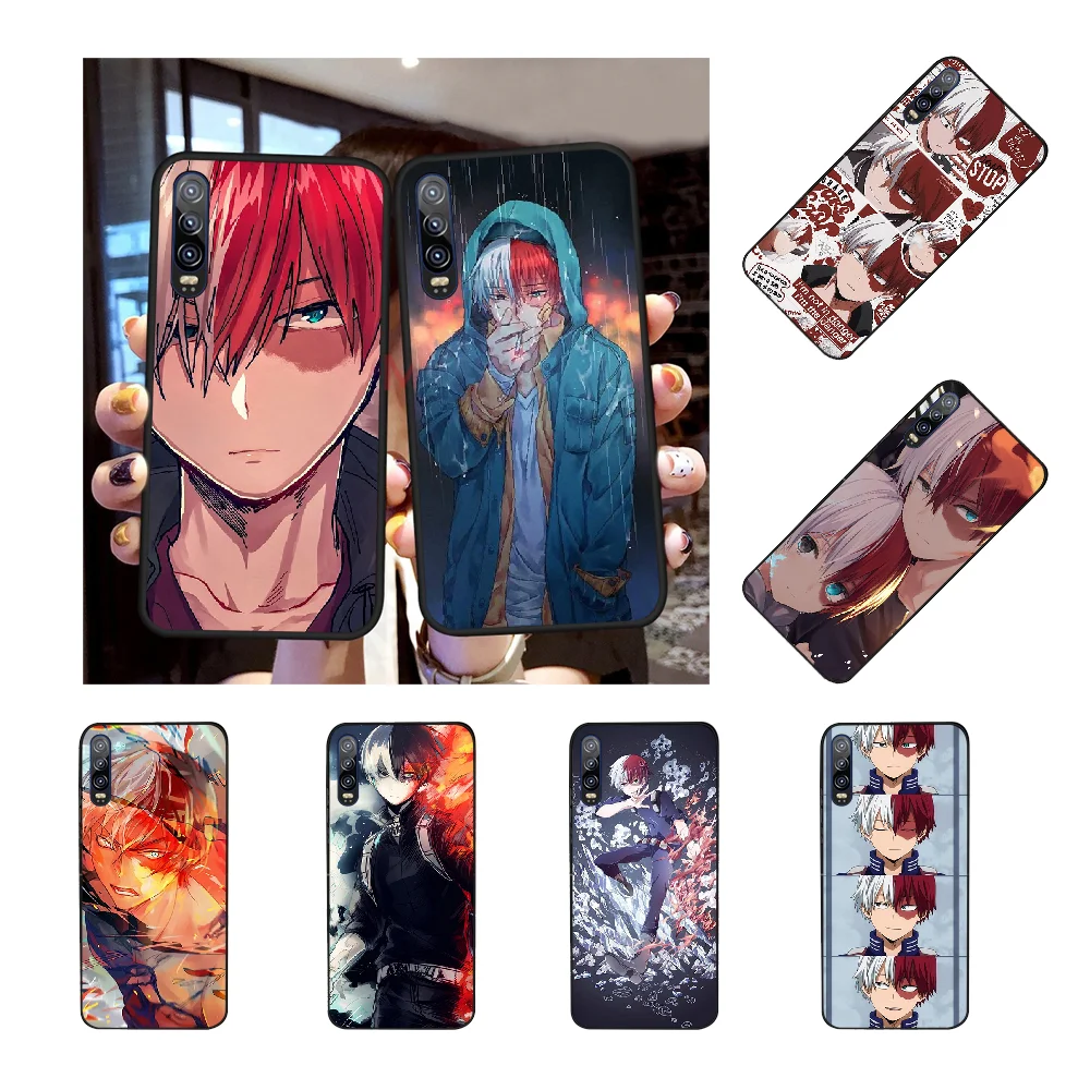

NBDRUICAI Shoto Todoroki Black TPU Soft Phone Case Cover For Huawei Y5 Y6 Y7 Y9 Prime 2019 Enjoy 7 8 9 10 Plus