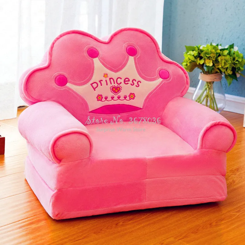 Милый стул модный детский диван складной мультяшный для детей можно мыть