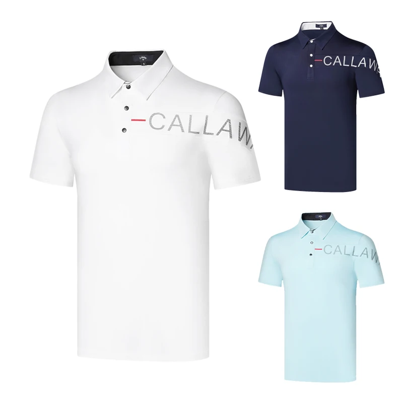 

golf wear men Golf t-shirt summer short-sleeved breathable quick-drying
