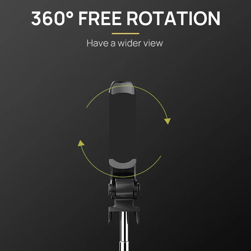 KINDLOV Selfie Stick Bluetooth Tripod Universal Horizontal And Vertical LED Mobile Phone Bracket Photograph | Электроника