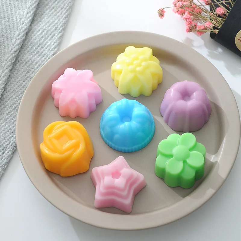 Силиконовая форма для торта 12 различных цветов силиконовая сделай сам желе