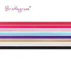 Повязка на голову женская, однотонная эластичная лента из спандекса, атласа, 2, 5 ярдов, 18 дюйма, 3 мм