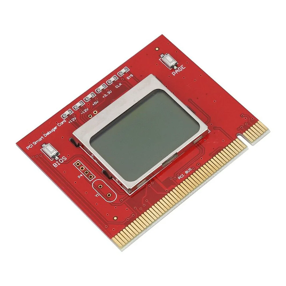 Настольный детектор Светодиодный анализатор PCI сетевой ПК аксессуары