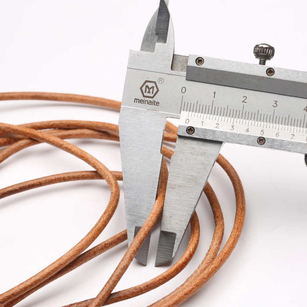 2 м Высококачественная воловья веревка ручной работы кожа 3 мм 4 аксессуары для