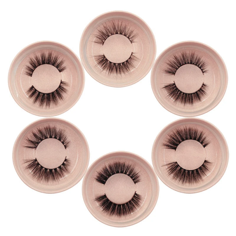 

Soft Eyelashes 1 Pairs Fluffy 3D Mink Lashes Dramatic Sexy lashes Wispy Free Style High Invisibility Bulk Nice Faux cils Tools
