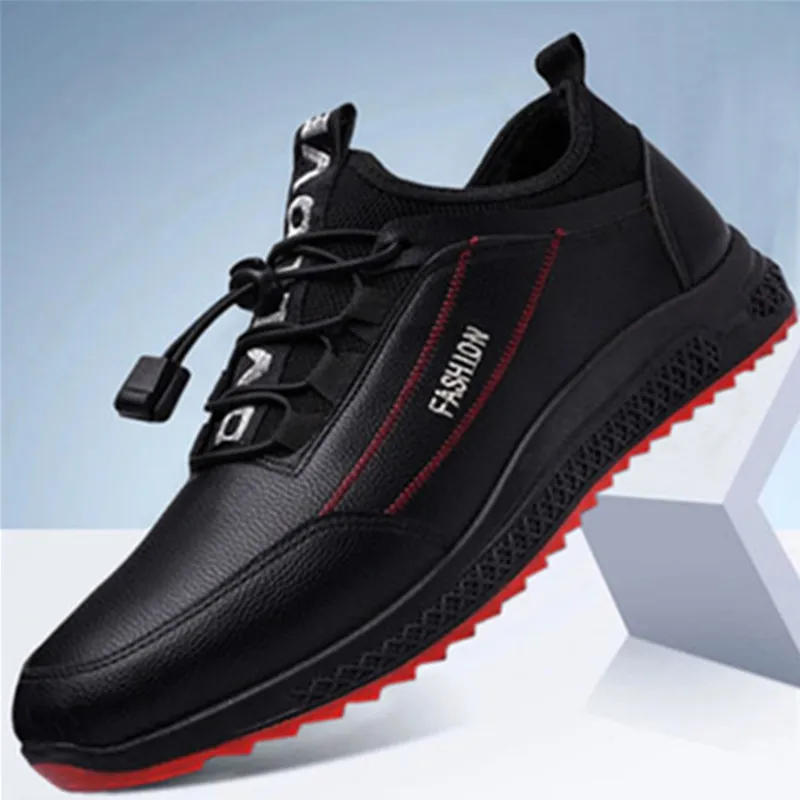 

Men's Fashion Lace-up Casual Shoes Leather Shoes Shoes Trend Loafers Cool Designer Flat Shoes Men's High Quality New Large Size