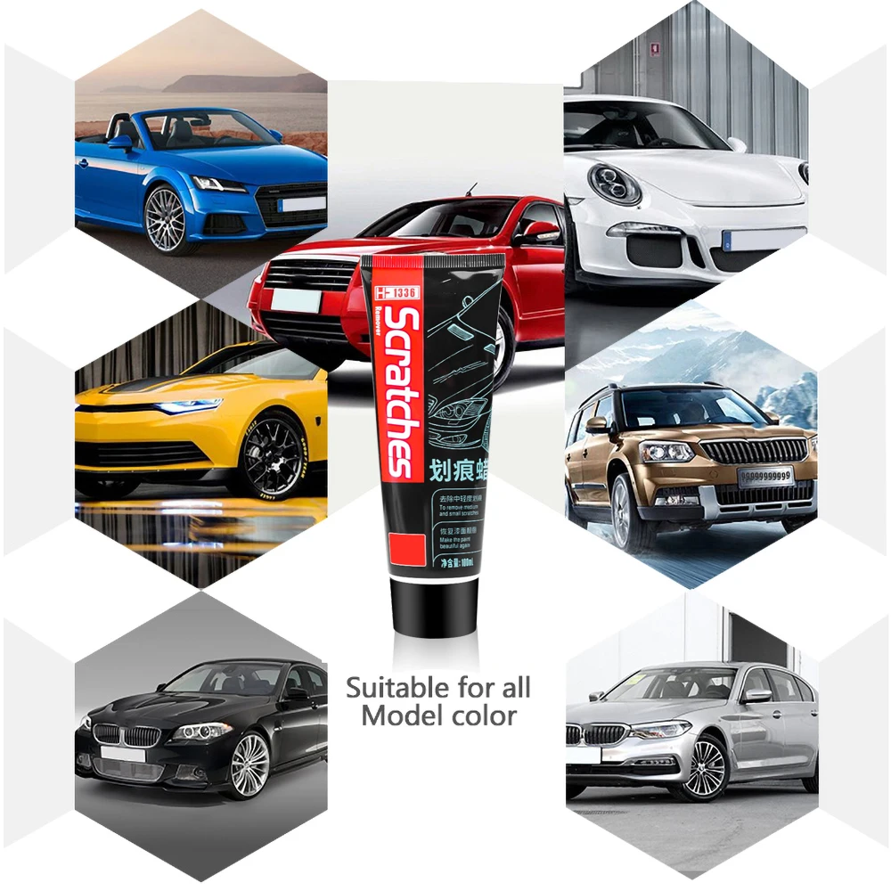 

100ml Car Scratch Repair Tool Car Scratches Repair Polishing Wax Cream Paint Scratch Remover Care Auto Maintenance Tool