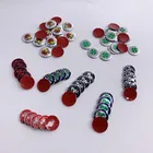 Эмблема для автомобильных ключей, золотисто-зеленого цвета, 1511200 см, 20 шт.-1,4 шт.