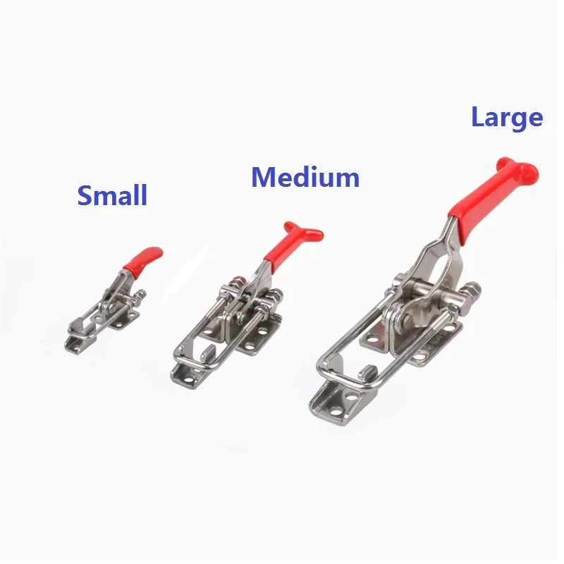 Нержавеющая сталь 304 нажимная регулируемая коробка пряжка горизонтальный