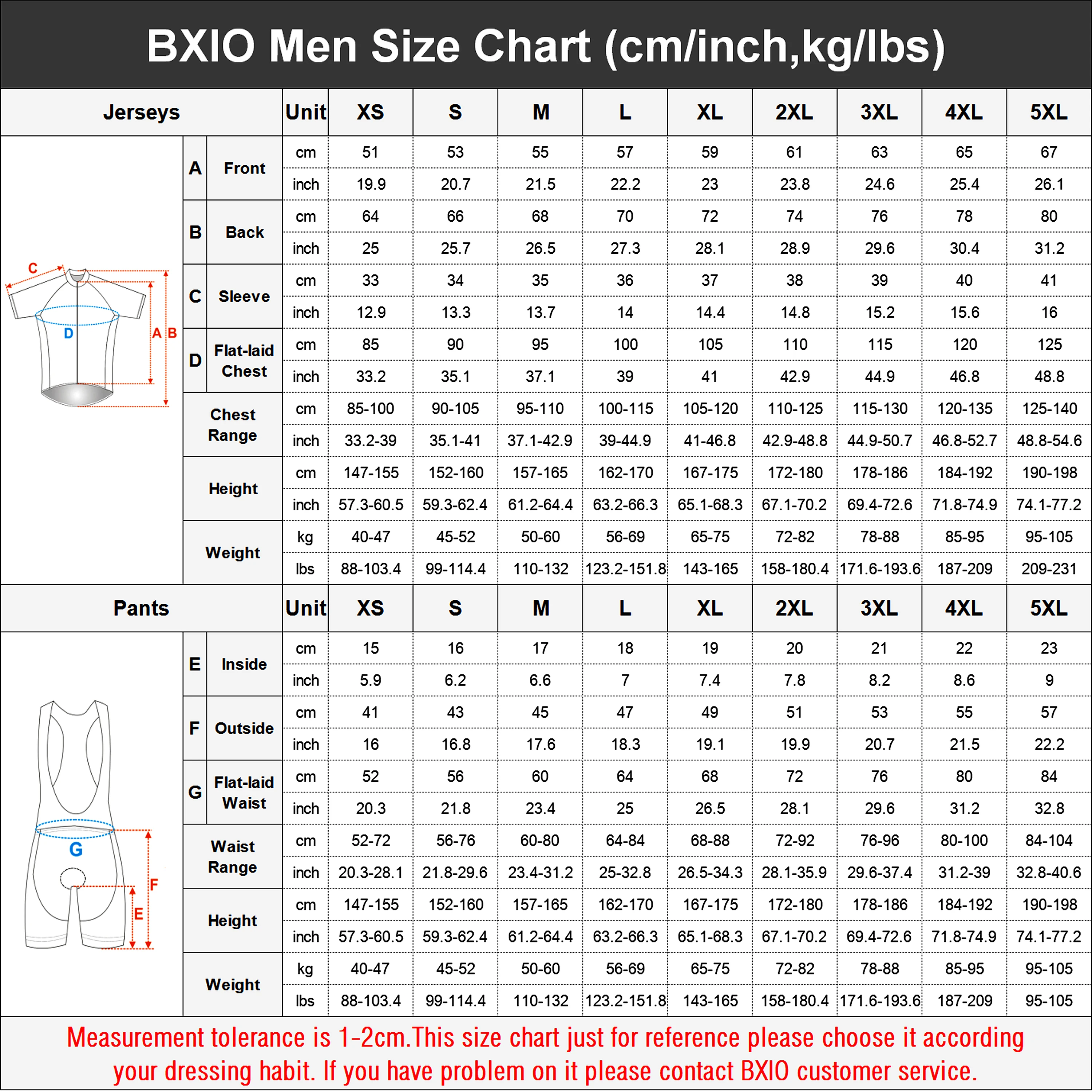 BXIO мужские велосипедные комплекты дышащие водонепроницаемые разноцветные
