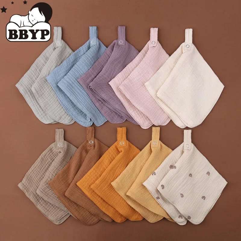 

10Pcs Attractive Baby Infant Soothe Appease Towel Appease Handkerchief Newborn Soft Cotton Muslin Sleeping Toy Saliva Towel Bulk