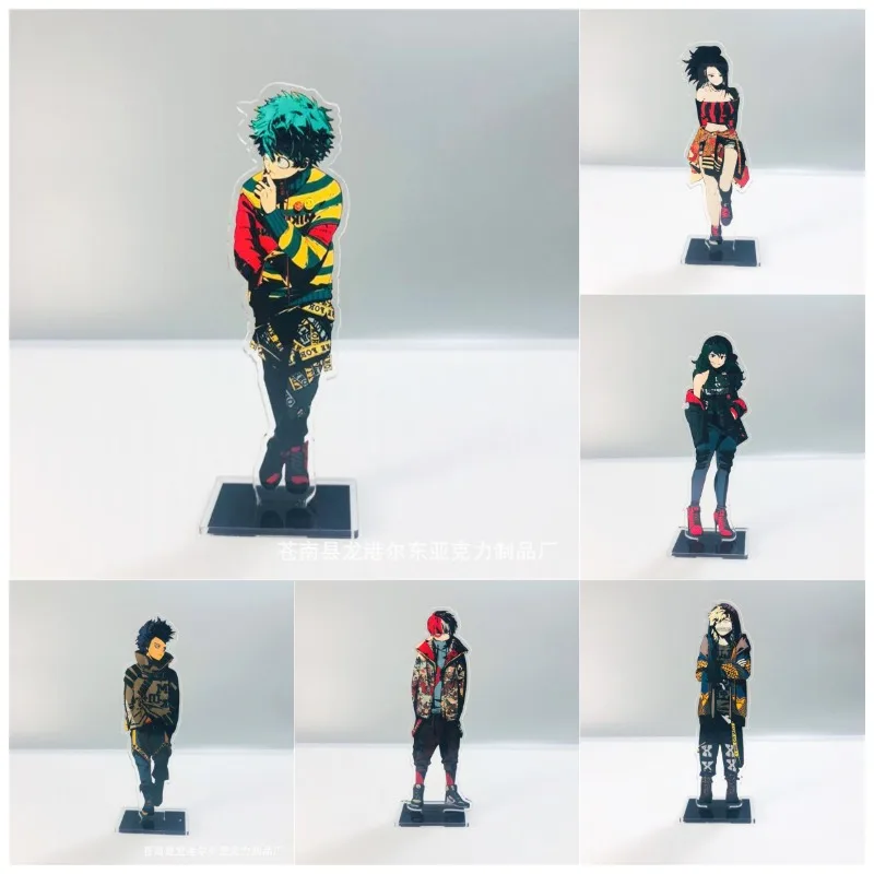 

My Hero Academia Hot Anime Figure Acrylic Stand Model Toy Deku Might Shigaraki Tomura Anime Collection Diy Toys Gift For Friend