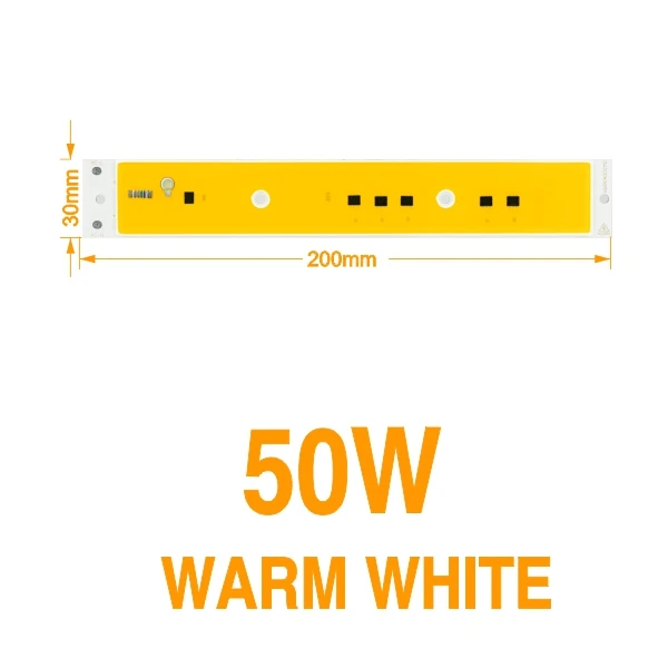 50W Warm White Осветитель светодиодный в форме бус 30 Вт 50 Вт 80 Вт полный спектр Теплый Холодный белый 220 В фитолампа прожектор DIY для выращивания внутри помещений рост посевов - Цвет: 50W Warm White