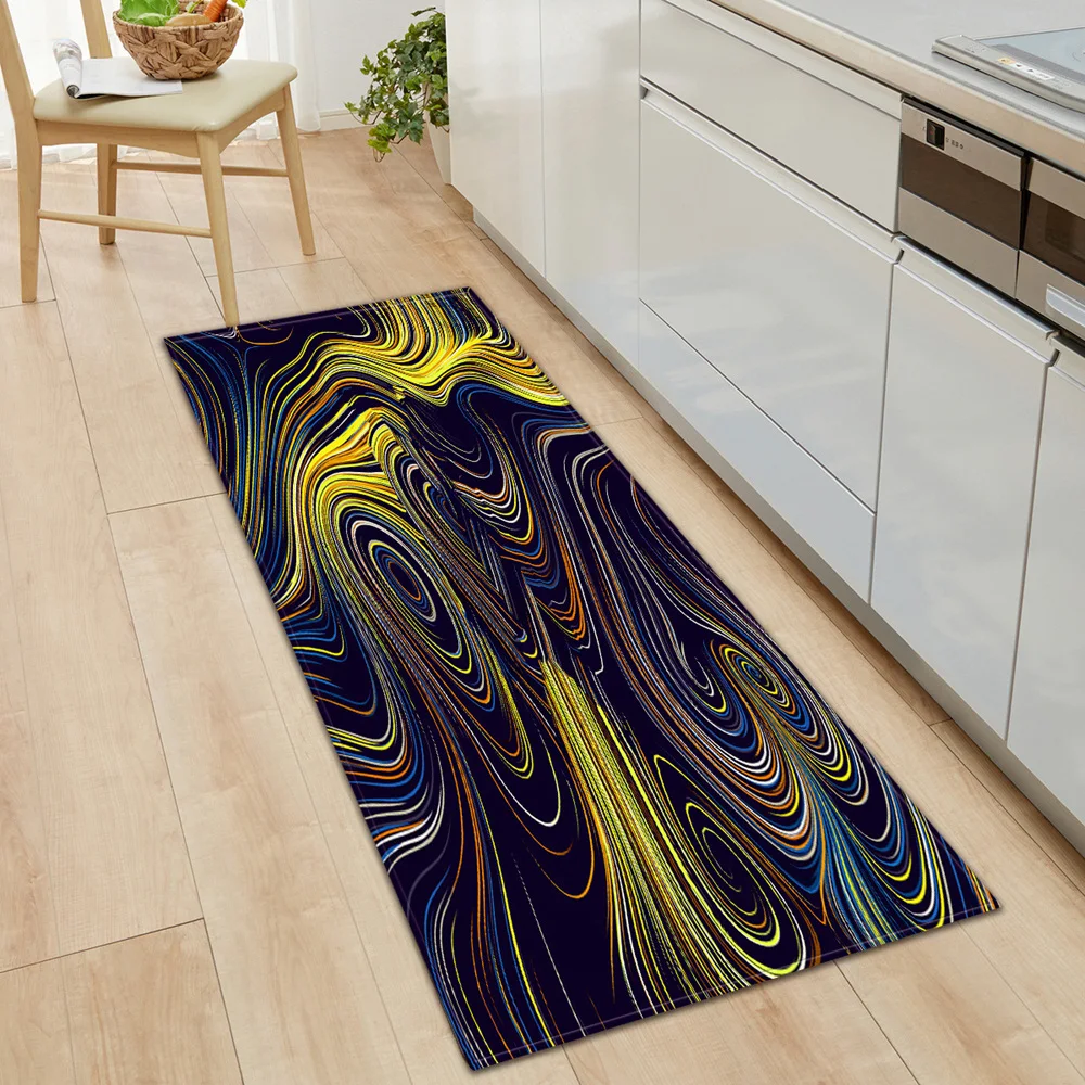 Кухонный напольный коврик дверной прикроватный для спальни коридора украшение