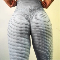 grid tights yoga pants women seamless high waist leggings breathable gym fitness push up clothing girl yoga pant qw092