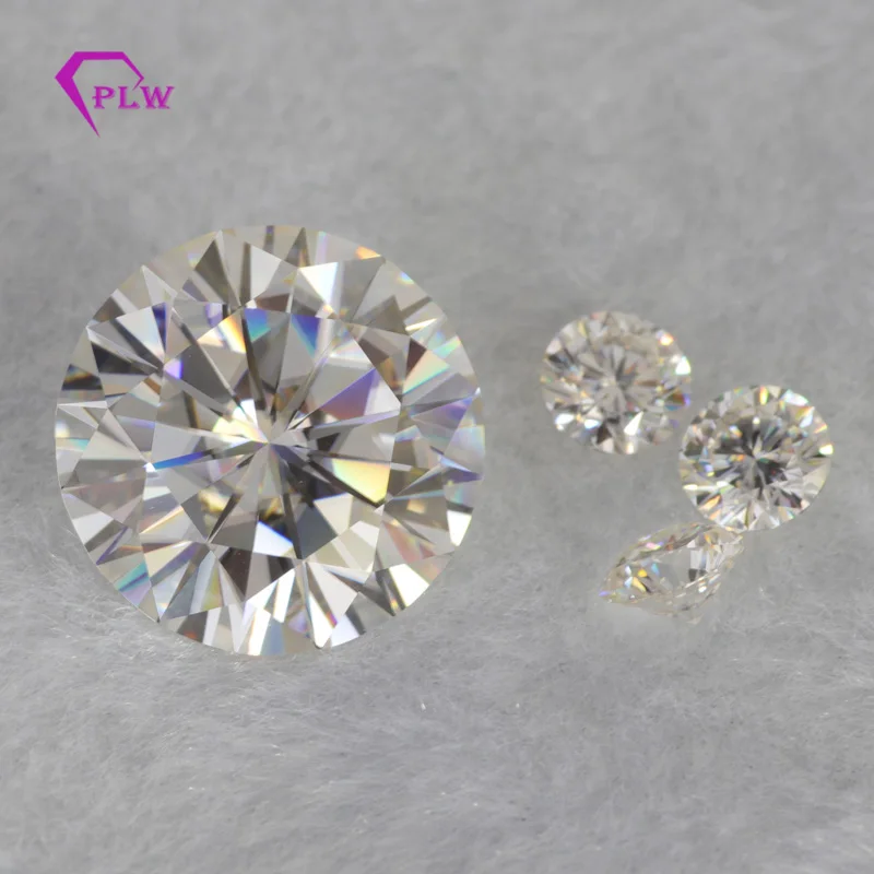 Включая сертификацию Φ 7 5 мм 1.5ct VVS Lab выросший диаметром круглый бриллиантовый