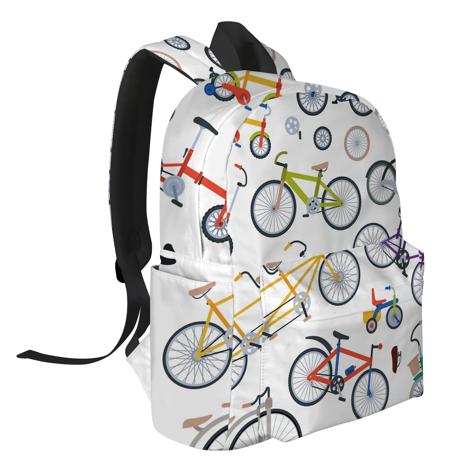 Велосипедная шина для автомобиля Круглый рисунок мультяшный рюкзак подростков