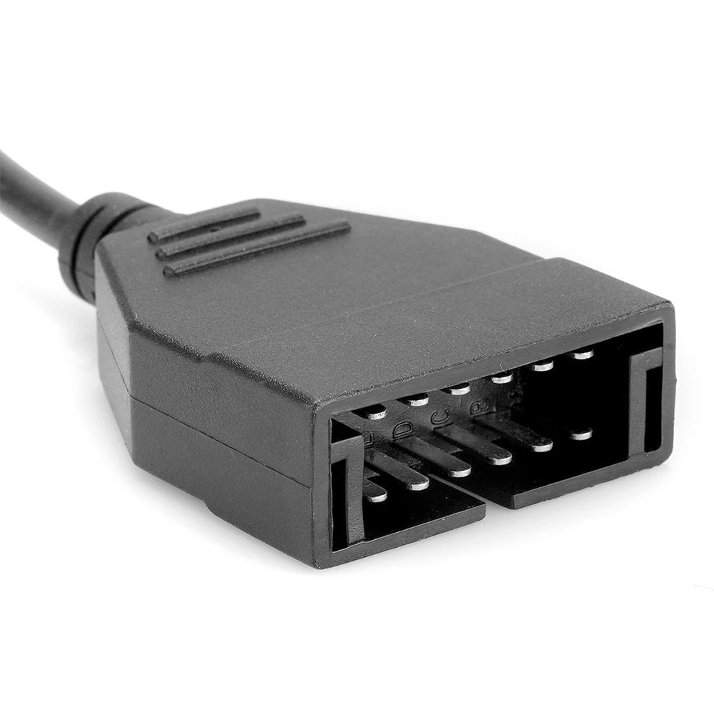 12 В Универсальный 12-контактный OBD1 на 16-контактный OBD2 конвертер адаптер