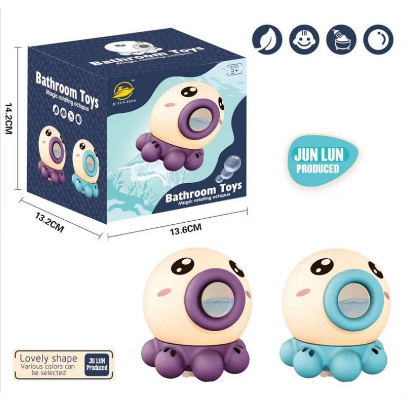 

Игрушка для ванны «Осьминог» с распылителем для воды, забавная игрушка для ванны, поливальная игрушка для купания в ванной, для бассейна, игрушка для детей