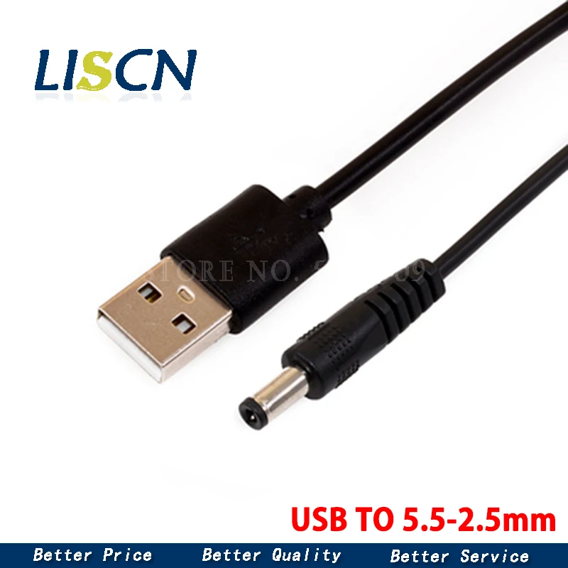 1 шт. зарядный кабель с портом USB на постоянный ток 5 5/4 0/3 шнур питания линия