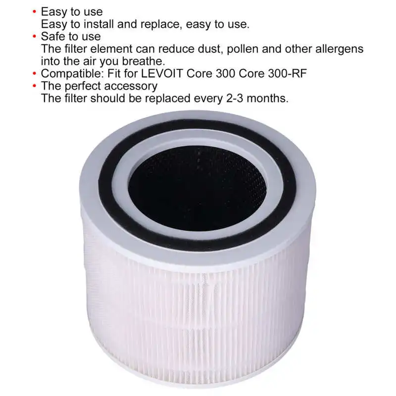 Запасные части для фильтра подходят LEVOIT Core 300 RF 350 принадлежности очистителя -