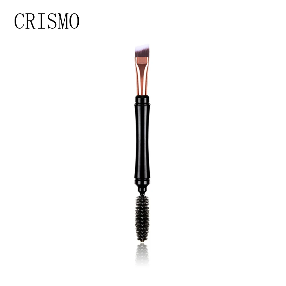CRISMO 1 шт. Кисть для макияжа с двойной головкой тени век бровей подводка глаз кисть