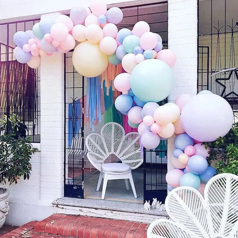 

2021 New Balloon Arch Kit Balloon Garland Decorating Strip Kit ,2 Rolls Balloon Single Hole ,2 Rolls Double Tape Strips